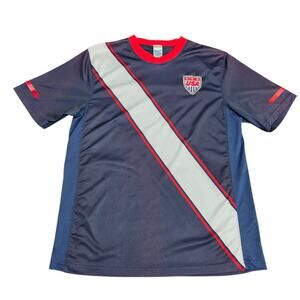 Vintage USA Men's Soccer Jersey #1 Team Fan America 90's Vtg‎ Size Large